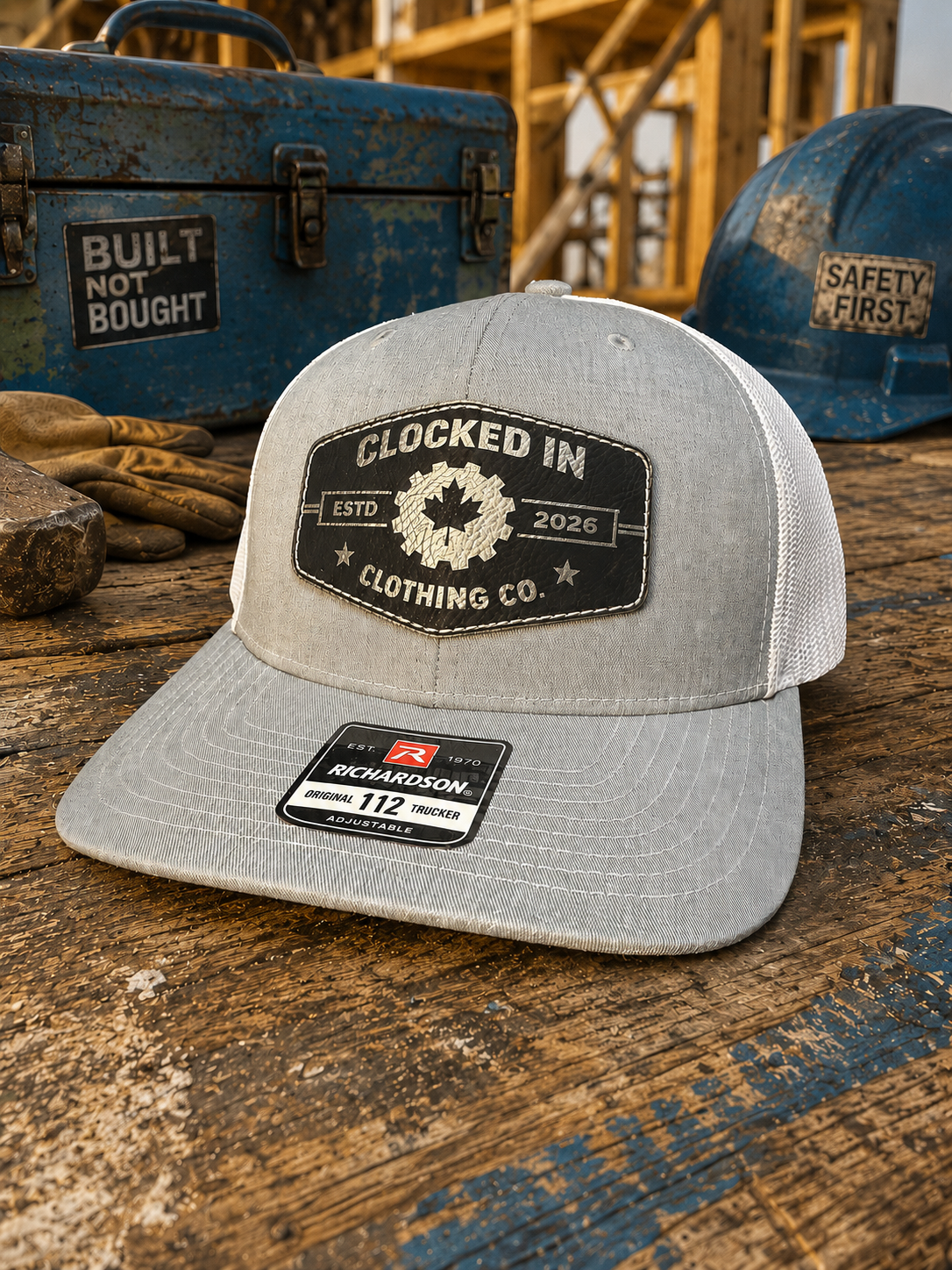 Clocked In Clothing Canadian Trucker Hat